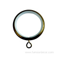 Metal hanging clip shower curtain hook ring